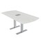 Skutchi Designs 33.5 in W, 69.5 in L, 29 in H, Engineered Wood Top, White HAR-AREC-34X70-T-ELEC-WHCYPRESS - alternate 1